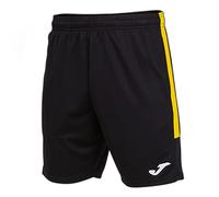Joma Eco Championship Bermudas, Hombre, Negro Amarillo, M