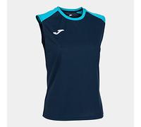 Joma Eco Championship, Camiseta de tirantes Mujer, Marino turquesa flúor, M