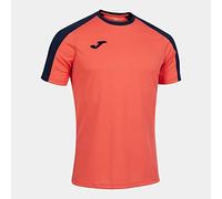 Joma, Eco Championship, Camiseta, Hombre, Naranja Flúor/Marino, XXL