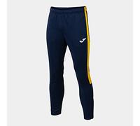 Joma Eco Championship Pantalón deportivo, Hombre, Marino/Amarillo, XS