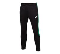 Joma Eco Championship Pantalón deportivo, Hombre, Negro/Verde, 2XL