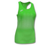 Joma Elite VII Camiseta Tirantes Running, Mujer, Verde Fluor, S
