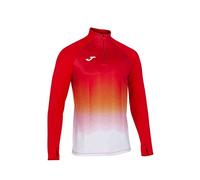 Joma Elite VII Sudadera Running, Hombre, Rojo Blanco Amarillo, L