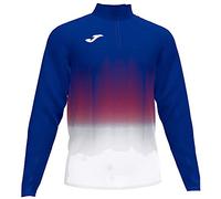 Joma Elite VII Sudadera Running, Hombre, Royal-Blanco, XL
