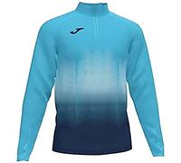 Joma Elite VII Sudadera Running, Hombre, Turquesa-Marino, L