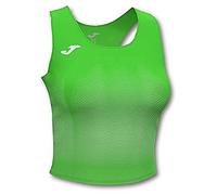 Joma Elite VII Top Running, Mujer, Verde flúor, S