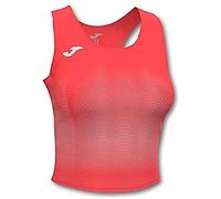 Joma Elite VII Top Running, Niñas, Coral Fluor, 2XS