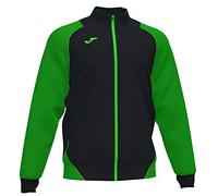 Joma Essential II Chaqueta Y Chaleco Cabal, Hombre, Negro Verde flúor, 3XL
