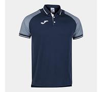 Joma Essential II Polos Caballero, Hombre, Marino-Blanco, XS