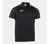 Joma Essential II Polos Caballero, Hombre, Negro-Antracita, 6XS