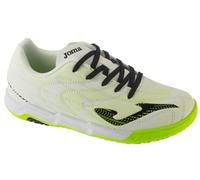 Joma Evolution Jr 2502 IN EVJW2502IN - Zapatillas de Interior para niño, Color Blanco, Blanco, 36 EU