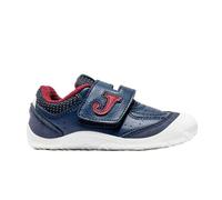 Joma Flexys Barefoot - Zapatillas respetuosas para Primeros Pasos | Horma Ancha, Drop 0 y Cierre adherente | Niño y niña (Azul, Sistema Tallas Calzado EU, Bebé, Números, Mediano, 23)