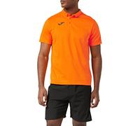 Polo manga corta joma hobby hombre naranja flúor 2XL