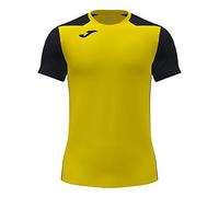 Joma Hombre Camiseta, Amarillo-Negro, XL