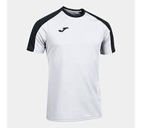 Joma Hombre Camiseta, Blanco/Negro, 6XS