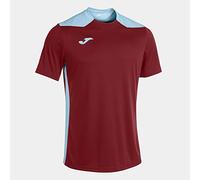 Joma Hombre Camiseta, Burdeos-Celeste, XXL