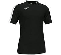 Joma Academy Camiseta Juego Manga Corta, Hombre, Negro Blanco, 2XL-3XL