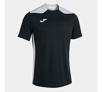Joma Hombre Camiseta, Negro-Blanco, XXL