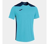 Joma Hombre Camiseta, Turquesa Fluor, XS