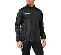 Joma Cortavientos Wind Polyester Chubasquero, Hombre, Negro, S