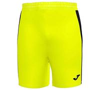 Joma Hombre Pantalón de Equipamento, Amarillo Flúor-Negro, S