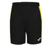 Joma Hombre Pantalón de Equipamento, Negro-Amarillo, S
