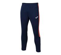 Joma Hombre Pantalón Deportivo, Marino/Naranja Flúor, L