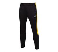 Joma Hombre Pantalón Deportivo, Negro/Amarillo, 4XS