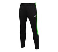 Joma Hombre Pantalón Deportivo, Negro/Verde/Fluor, 6XS