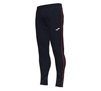 Joma Hombre Pantalones Largos, Negro Rojo, XS