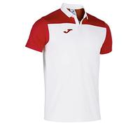 Joma Hombre Polos Caballero, Blanco-Rojo, XXL