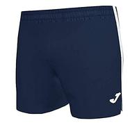 Joma Elite VII Short Running, Hombre, Marino Blanco, M