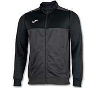 Joma Hombre Sudadera, Antracita-Negro, S