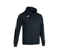 Joma Hombre Sudadera con Capucha, Negro, XXS