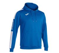 Joma Hombre Sudadera con Capucha, Royal-Blanco, XL