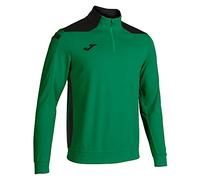 Joma - Sudadera Championship VI Niño, Unisex, Verde-Negro, 5XS
