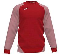 Joma Hombre Sudaderas, Rojo Blanco, 3XS