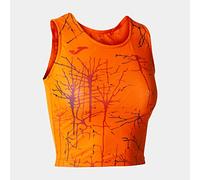 Joma IX Top de Tirantes para Correr, Mujer, Naranja, XS