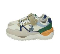 Joma J3080S2516V Zapatillas Deportivas para niño Cierre Adhesivo y Cordones elásticos, diseño Multicolor NIÑO Deportivos Beige 33