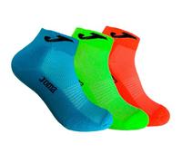 Joma JS201811TB - CALCETIN DEPORTIVO PACK/3 Niñas color: FLUOR talla: 35