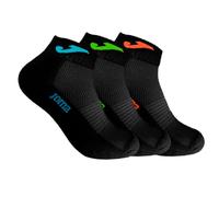 Joma JS201811TB - CALCETIN DEPORTIVO PACK/3 Niñas color: NEGRO FLUOR talla: 43