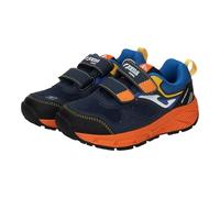 Joma JSHOW2503V Zapatillas Deportivas niño Schok Naranjas y Azules con Cierre Adhesivo y Suela Antideslizante NIÑO Deportivos Naranja 30