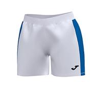 Joma L Short Maxi, Unisex-Adult, Blanco-Royal