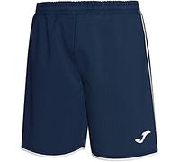 Joma Liga 101324 Navy-Bianco Fashion - Pantalón Corto, 101324_332_XS, Navy-Blanco, X-Small