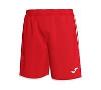 Joma Liga 101324 - Pantalón Corto para Mujer, Color Rojo y Blanco, 101324_602_M, Rojo-Blanco, M