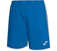 Joma - Liga Short, Pantalones cortos, Unisex adulto, Royal-blanco, L