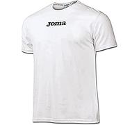 Joma Lille Camisetas Equip. M/C, Hombre, Camiseta Algodón Lille Blanco -Pack 10-, S33