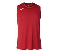Camiseta deportiva joma combi basket sin mangas hombre/niño rojo 12 - 14 AÑOS