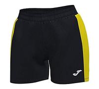 Joma Maxi Pantalon equipaciones, Mujer, Negro-Amarillo, XL