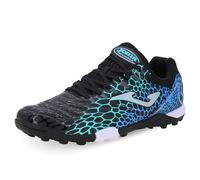 Joma Maxima 2531 Turf Negro Turquesa, Zapatillas de Fútbol para Hombre 41 EUR